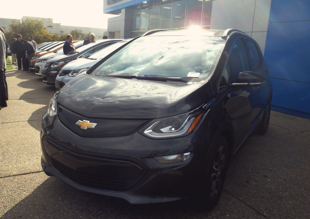 First Chevy Bolt EVs delivered Tuesday at Fremont Chevrolet, a mere 3 miles from the Tesla factory.